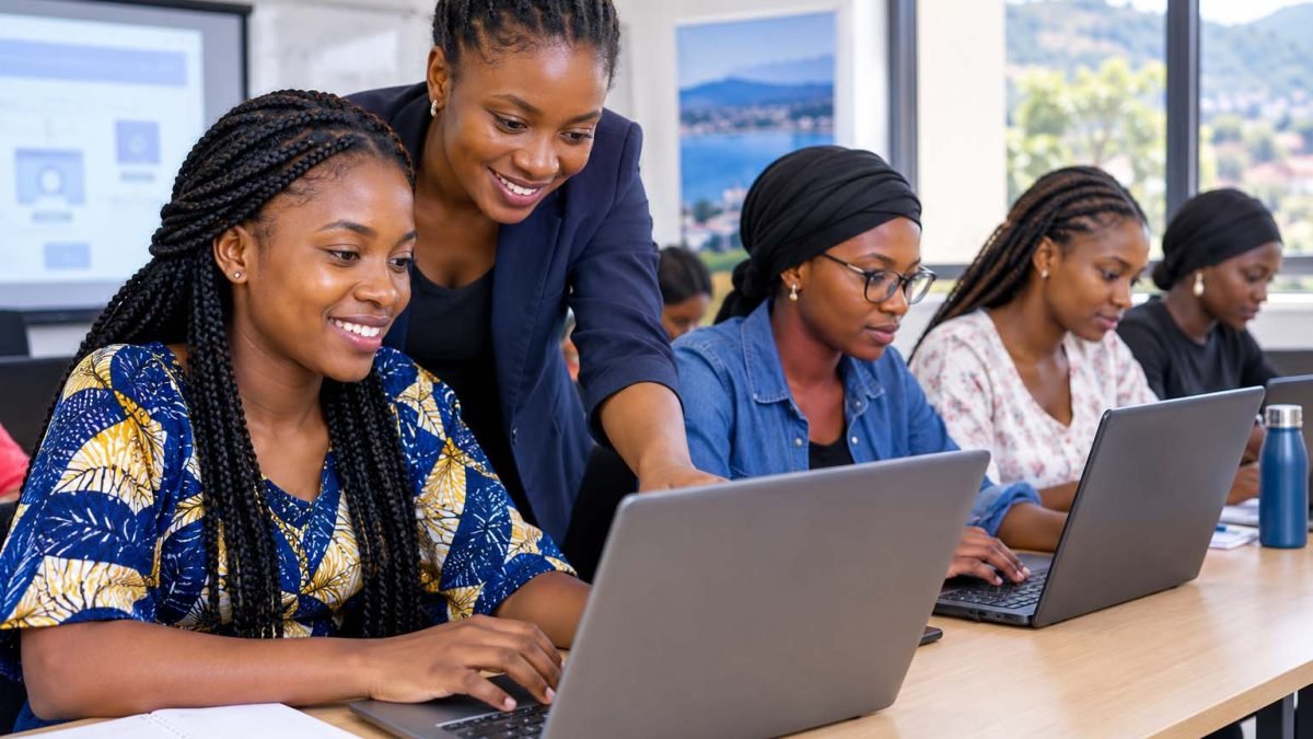 Femmes Connectées : renforcer les compétences numériques des jeunes femmes à Bukavu