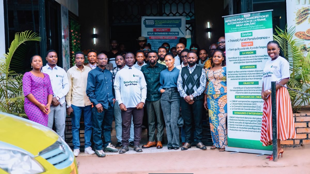 INEAF : une rencontre institutionnelle autour de la vision de l’organisation et de l’accueil de nouveaux membres à Bukavu